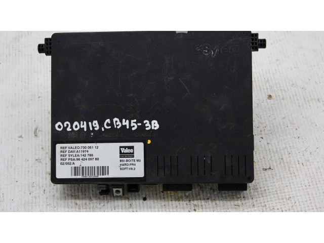 Блок комфорта 9642409780, 73006112 Citroen Berlingo