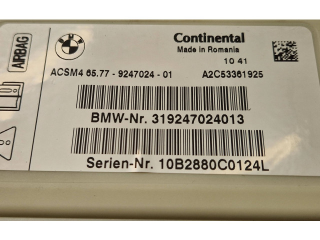 Блок управления надувных подушек 9247024 BMW X3 F25