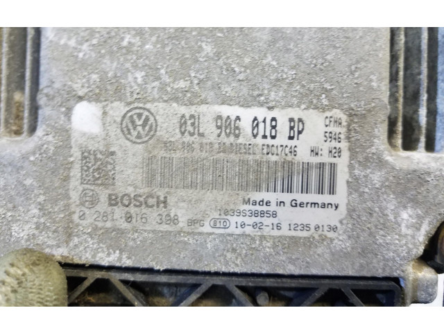 Блок управления двигателем Блок управления Skoda Yeti (5L)