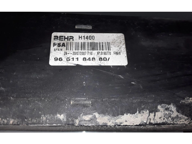 Интеркулер  9651184880   Citroen C3 