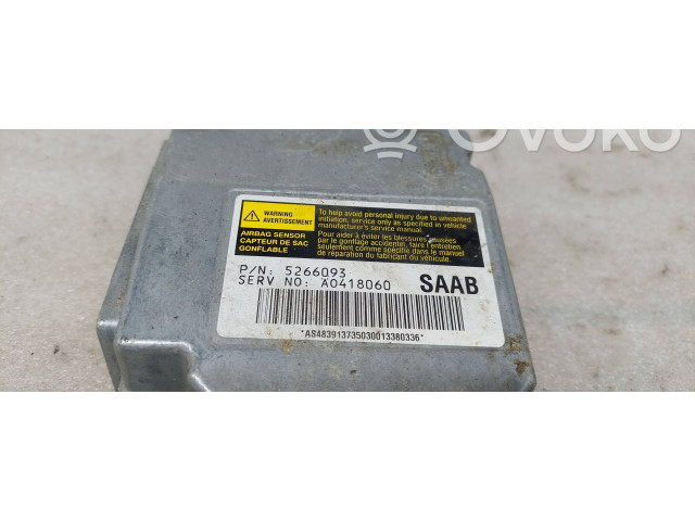 Блок подушек безопасности 5266093, A0418060 Saab 9-5