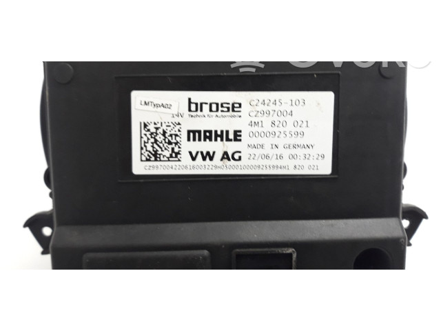 Вентилятор печки    4M1820021, 000925599   Audi A4 Allroad B9