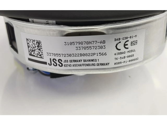 Подушка безопасности водителя 33785572303, 310579878N77   BMW 6 G32 Gran Turismo