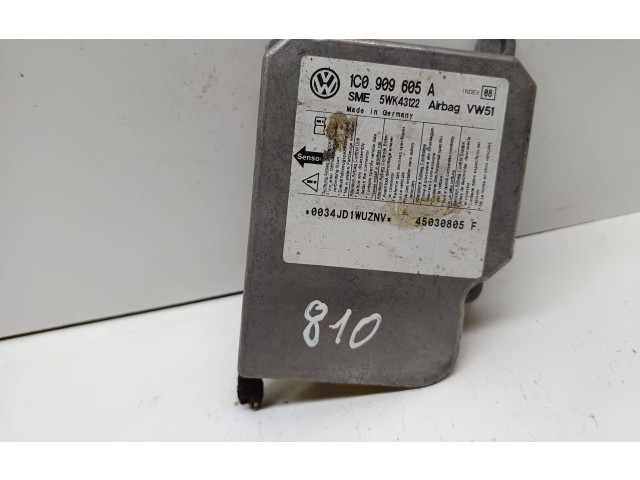 Блок подушек безопасности 1C0909605A, 5WK43122   Volkswagen Golf SportWagen