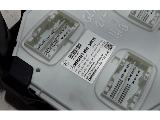 Блок комфорта A2479008607   Mercedes-Benz GLA H247   