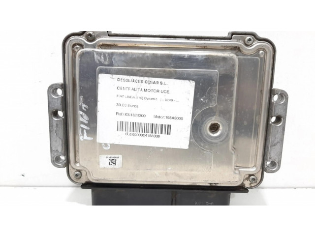 Блок управления двигателя 51901467, 0281015574   Fiat Linea