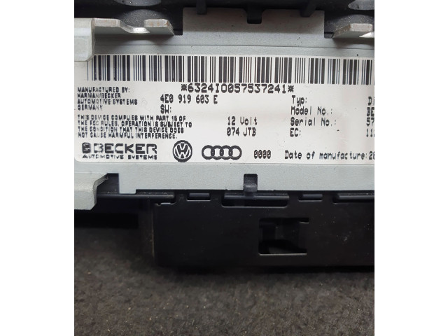 Дисплей 4E0919603E Audi A8 S8 D3 4E