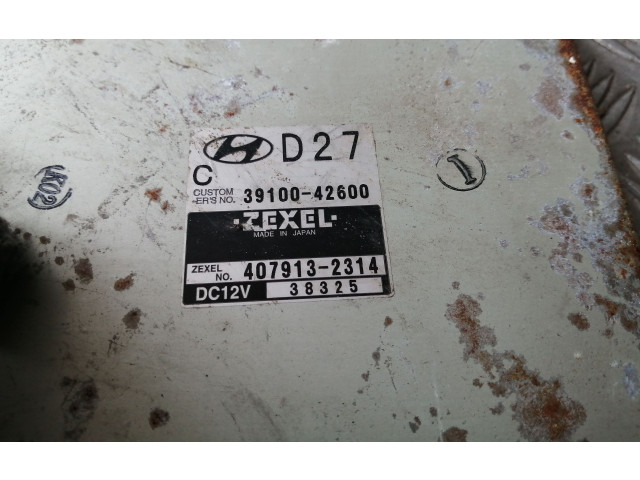 Блок управления двигателя 3910042600, 4079132314   Hyundai H-1, Starex, Satellite