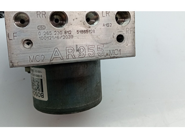 Блок управления АБС 51865128, 0265230812 Alfa Romeo Mito