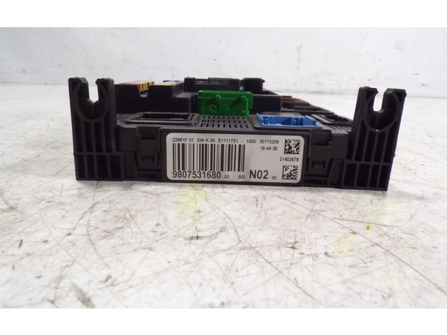 Модуль управления BSM 1612139080, 9807531680 Citroen C4 Cactus