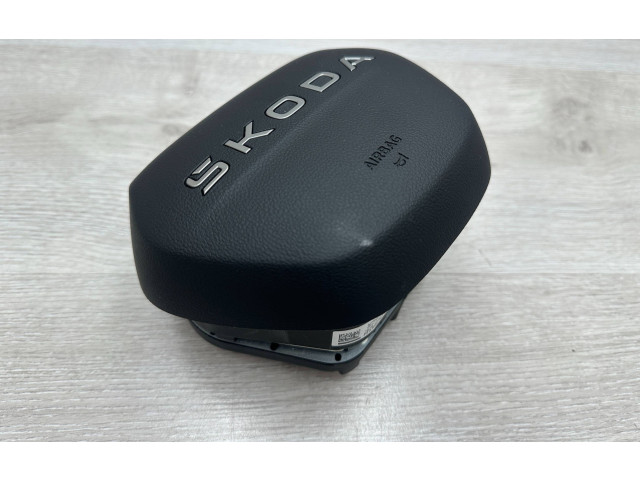 Подушка безопасности водителя 5E3880201AD, 670TK371MCHX8V   Skoda Superb B9