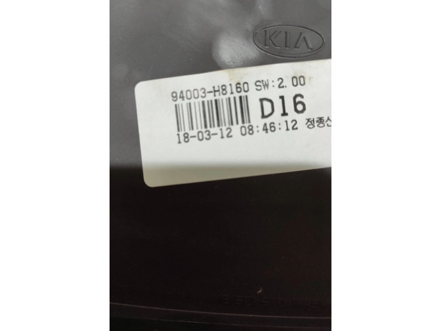 Панель приборов 94003H8160   KIA Rio       