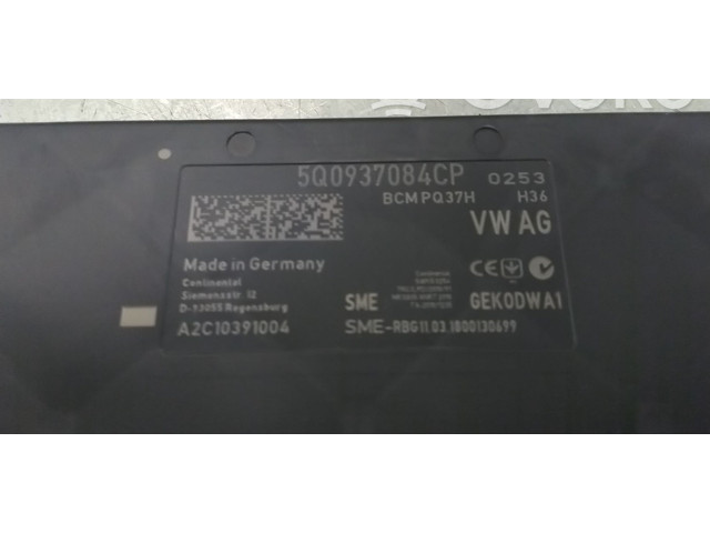 Pojistková skříňka Řídící jednotka BSM 5Q0937084CP Audi A3 S3 8V 2018