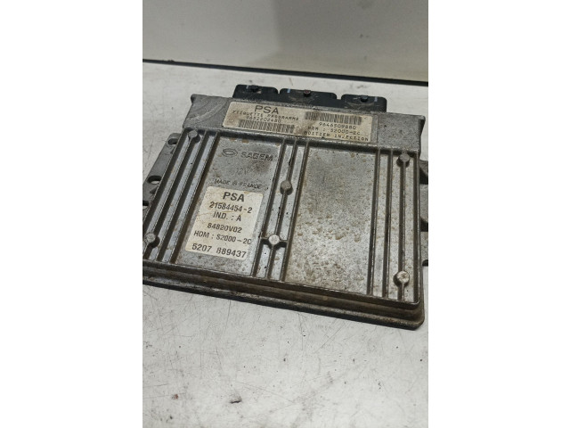 Блок управления двигателя 9652202480 Citroen Xsara