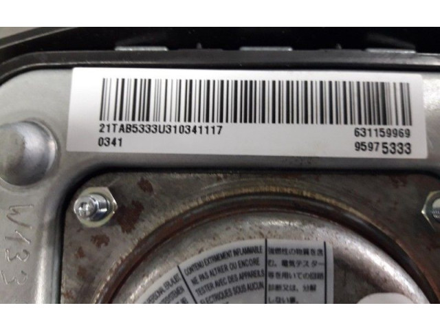 Подушка безопасности водителя 631159969, 631159969   Chevrolet Spark