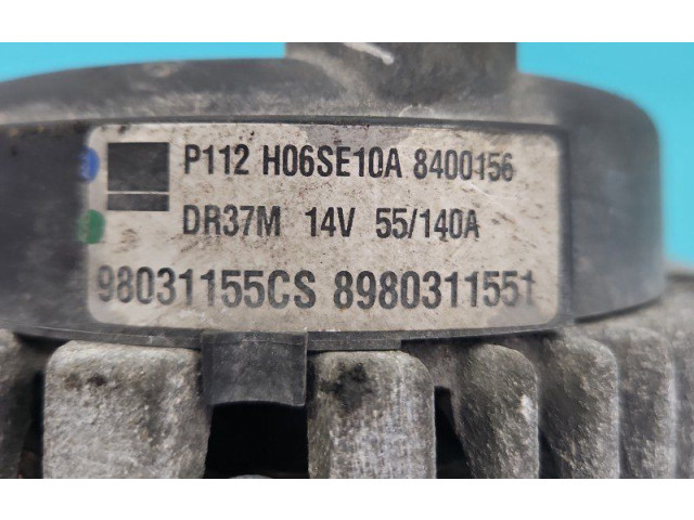 Генератор 98031155, IMPRK1462594 Opel Meriva B