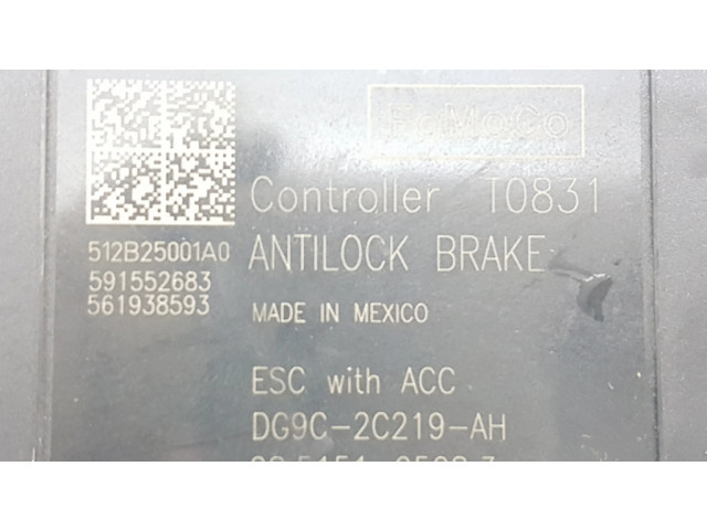 Блок АБС DG9C2C405, DG9C2C405AH Ford Fusion II 2013-- года