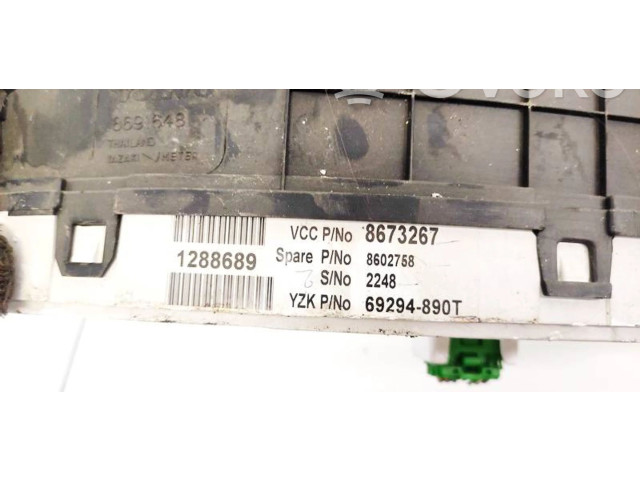 Панель приборов 8673267, 69294890T   Volvo XC90       
