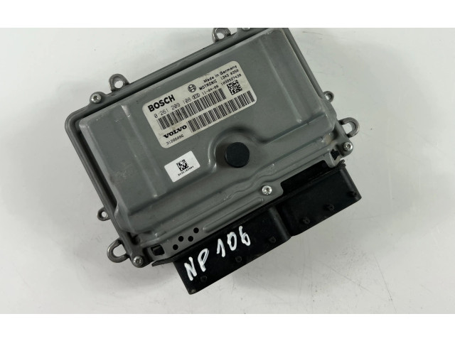 Блок управления двигателем Блок управления 31286086, 0261209108   Volvo V70