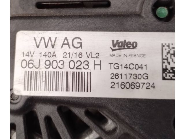 Генератор 06J903023H, TG14C041   Audi A3 S3 8V      