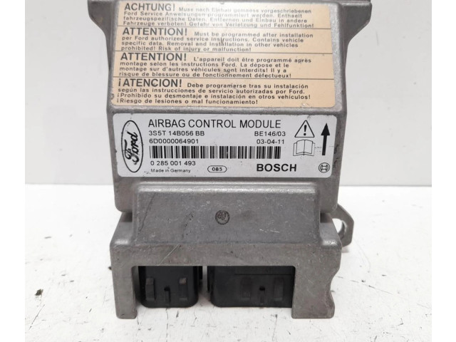 Блок подушек безопасности 3S5T14B056BB, CENTRALITAAIRBAG   Ford Ka