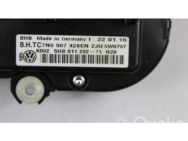 Блок управления климат-контролем 7N0907426CN, 5HB01129271   Volkswagen Caddy