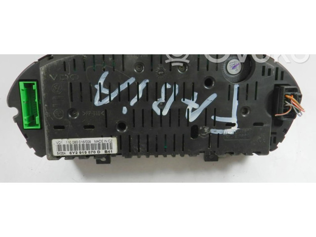 Панель приборов 6Y2919870D Skoda Fabia Mk1 (6Y)