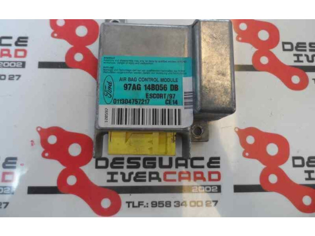 Блок подушек безопасности 97AG14B056DB Ford Escort