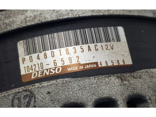 Генератор P04801835AC, 4801835AC Maserati Levante