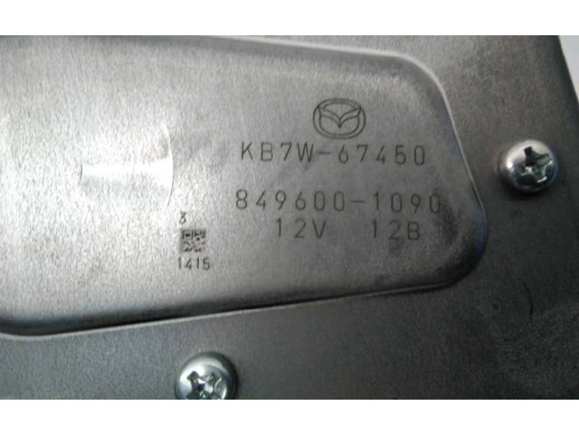 Двигатель стеклоочистителя заднего стекла  8496001090, KB7W67450   Mazda CX-5 II 