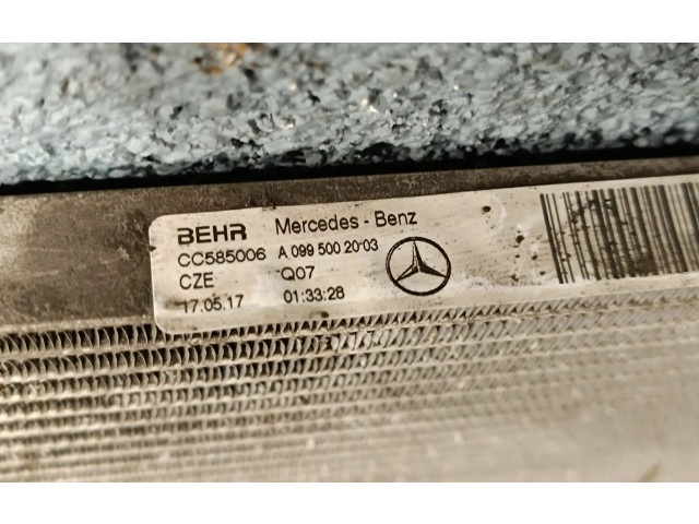 Zámek zadních dveří A0995002003 Mercedes-Benz E W213 2017