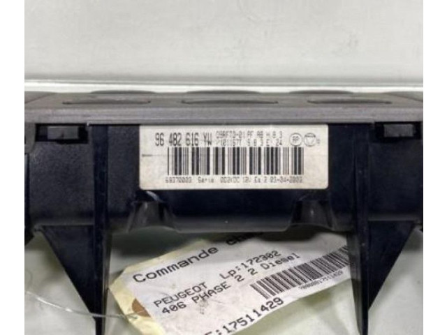 Блок управления климат-контролем 6451PH   Peugeot 406