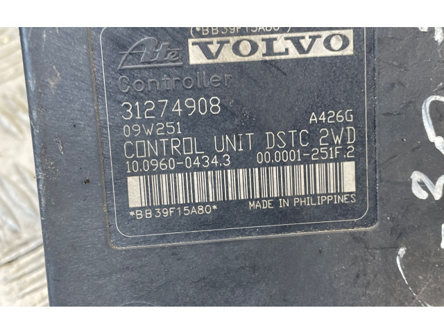 Блок АБС 31274908, 000001251F2   Volvo  C30  2010 - 2013 года