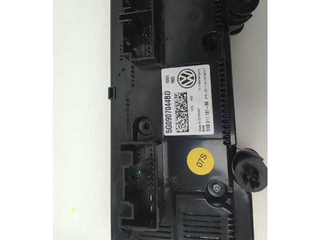 Блок управления климат-контролем 5G0907044BD Volkswagen Golf VII