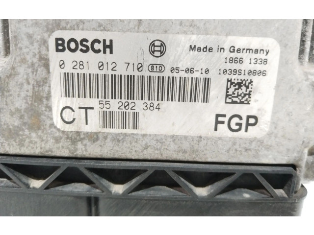 Řídící jednotka 55202384 Opel Zafira B 2005