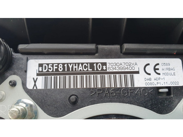 Подушка безопасности водителя 7030A702XA Mitsubishi Eclipse Cross