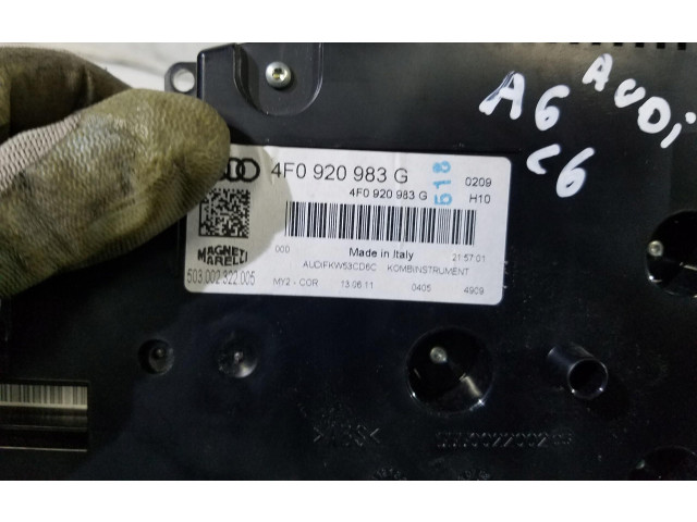 Панель приборов    Audi A6 S6 C6 4F       