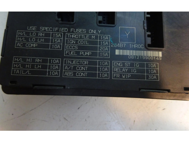 Pojistková skříňka Řídící jednotka BSM 284B71HR0C Nissan Micra C+C 2013