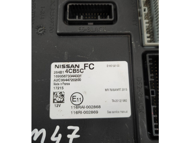 Блок комфорта 284B14CB5C, 284B1-4CB5C Nissan X-Trail T32