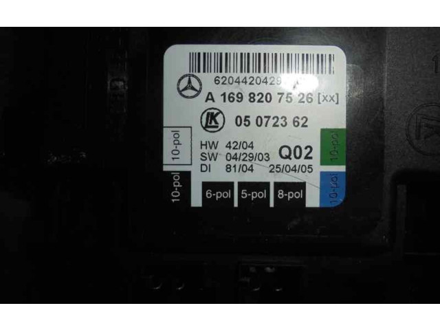 Блок комфорта 1698207526, 05072362   Mercedes-Benz A W169   