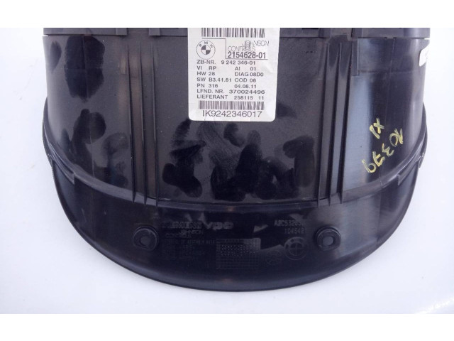 Přístrojová deska BMW X1 E84 2011 924234601, 2156801