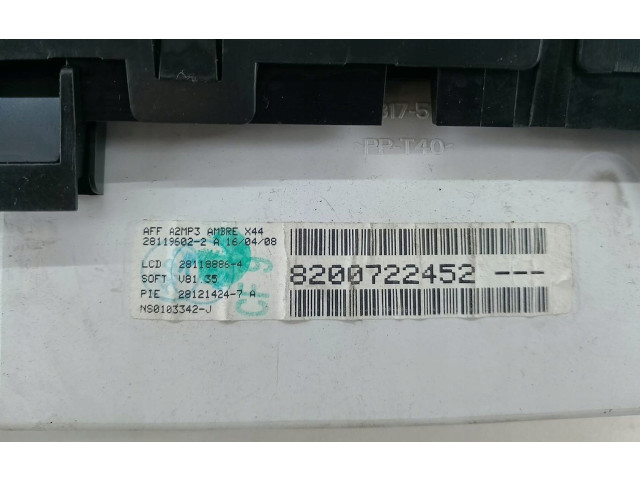 Панель приборов Renault Twingo II