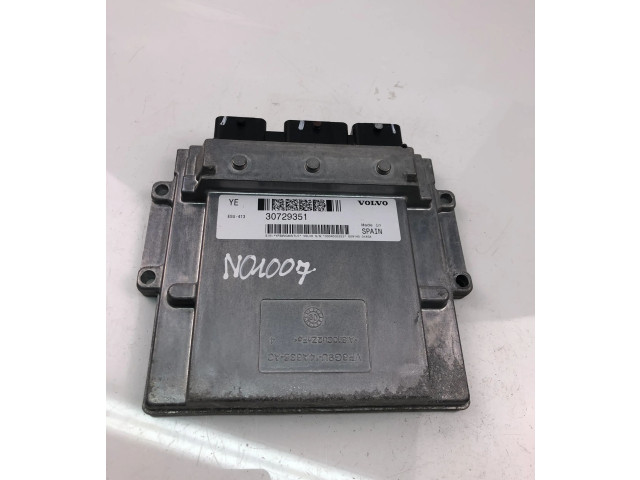 Блок управления двигателем Блок управления 30729351   Volvo V70