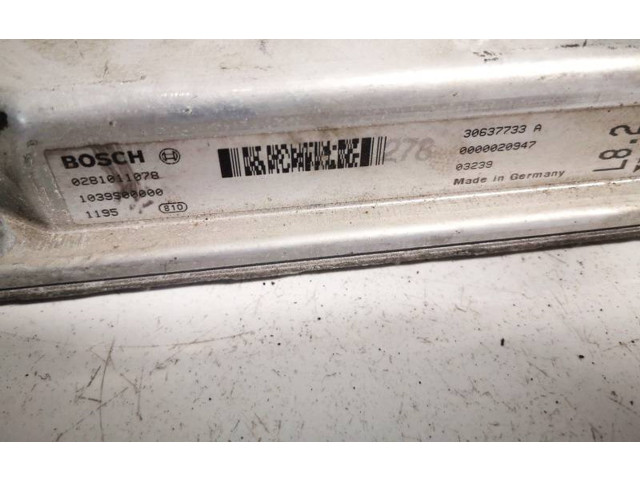 Дроссельная заслонка 0281011078, 1039s00000 Volvo S80