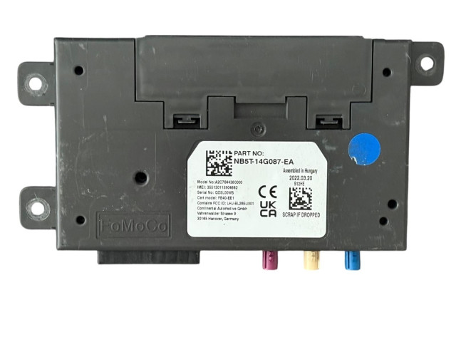 Блок управления NB5T-14G087-EA Ford Puma