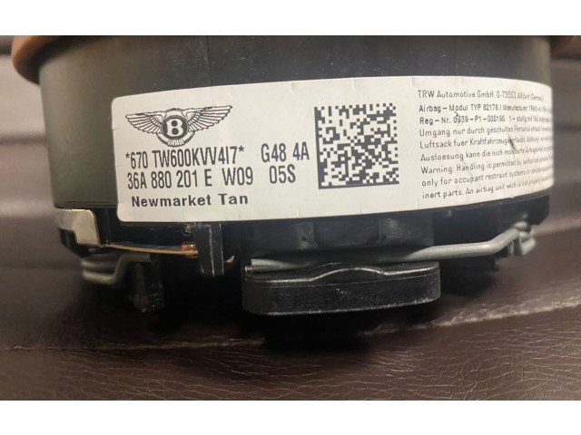 Подушка безопасности водителя 36A Bentley Bentayga