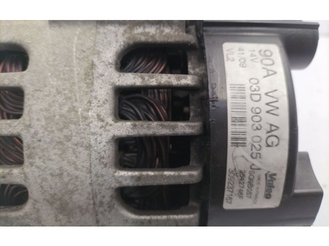 Генератор 03D903025J Skoda Fabia Mk2 (5J) для двигателя CHFA