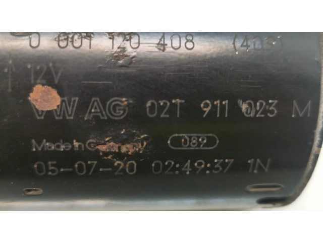 Стартер  0001120408, 02T911023M   Audi A3 S3 A3 Sportback 8P