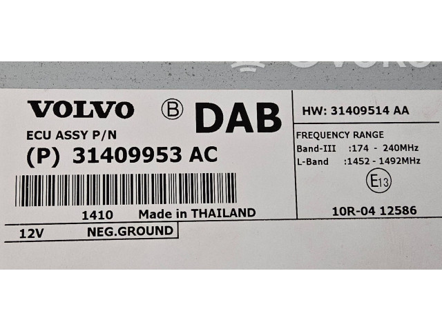 Блок управления 31409953AC, 10R0412586 Volvo S60