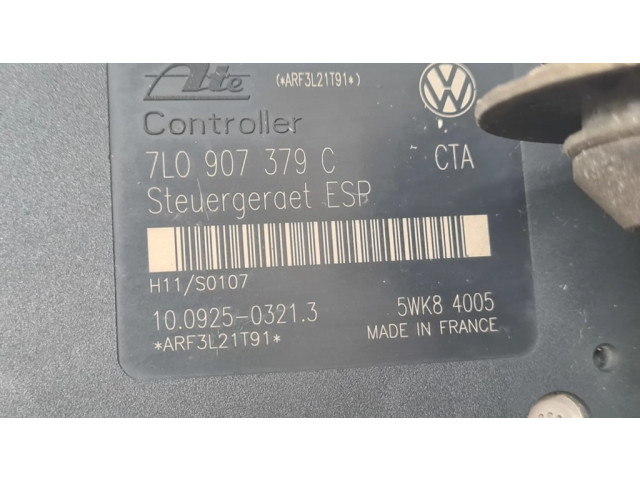 Блок АБС 7L0614111D, 7L0907379C   Volkswagen  Touareg I  2002-2010 года